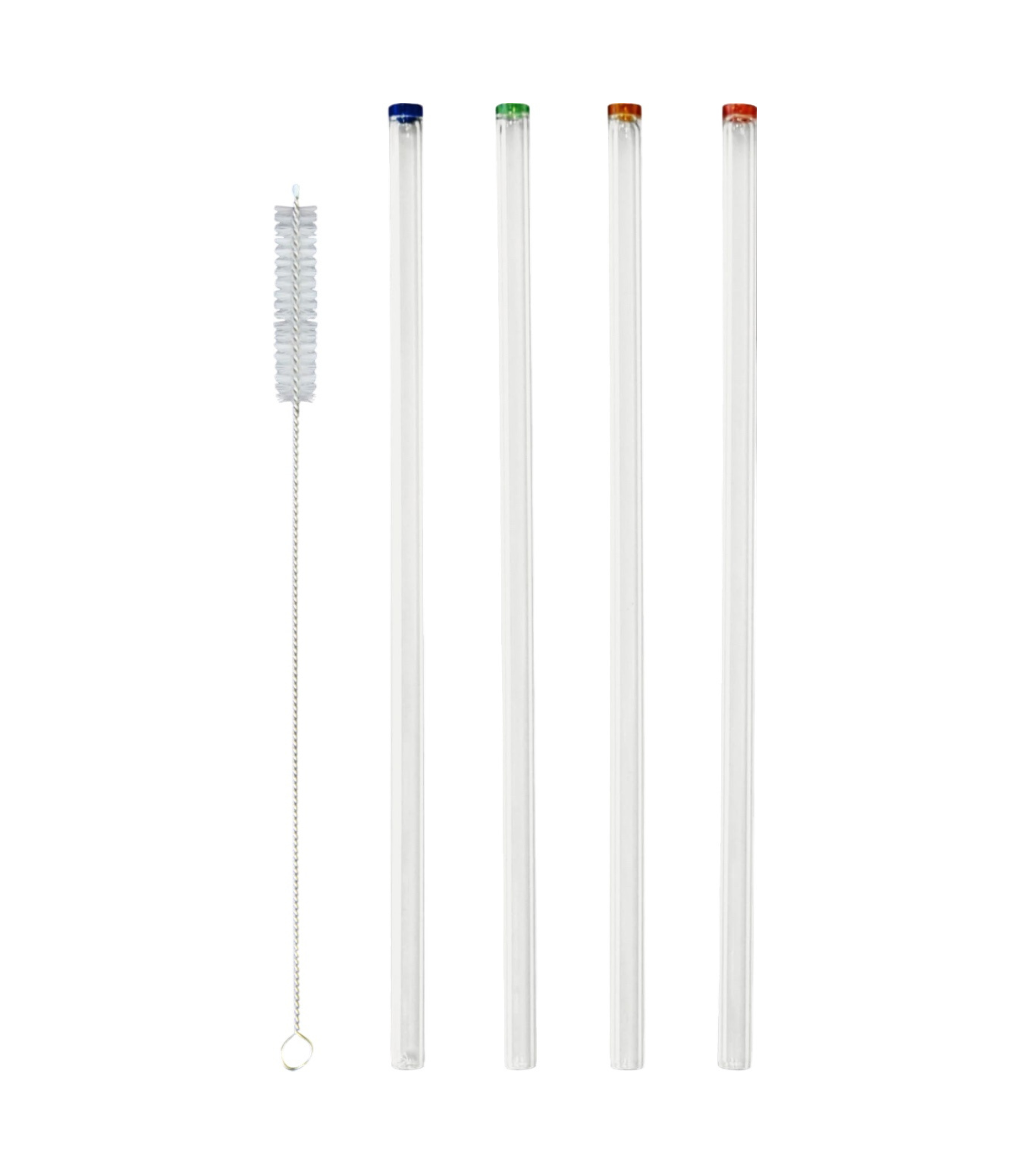 product - 2025-09-07T115814.640 200MM BOROSILICATE GLASS STRAW 4PCS SET+1BRUSH - Image 1